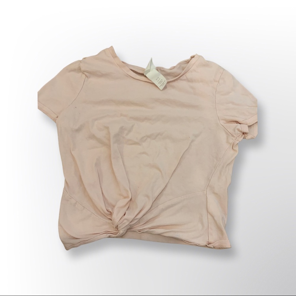 Pink H&M kids tee shirt size x small🤍
